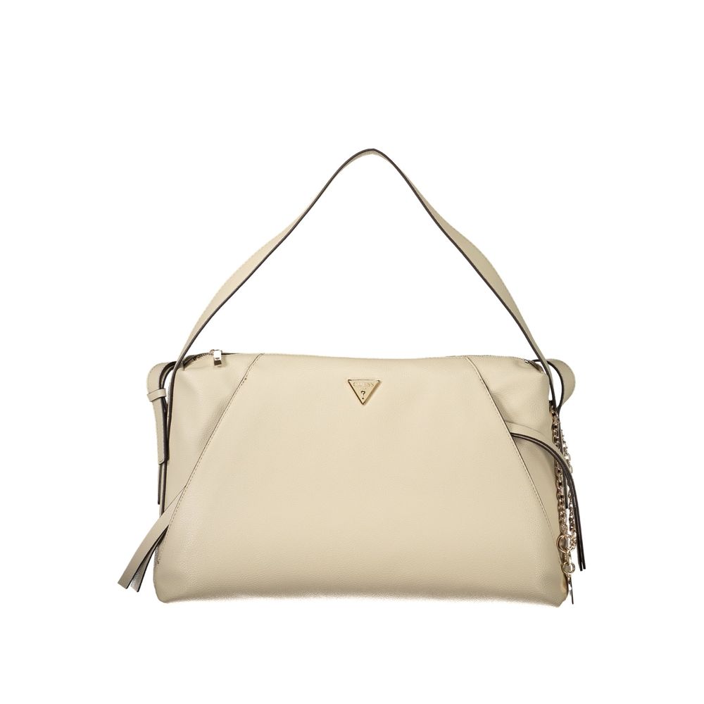 Guess Jeans Beige Polyurethane Women's Bag - HBPS Beauty & Fashion