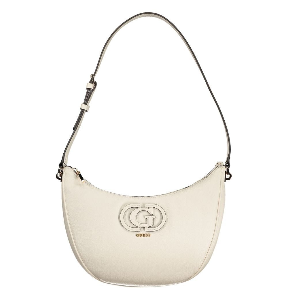 Guess Jeans Bianco Polyurethane Women Handbag - HBPS Beauty & Fashion