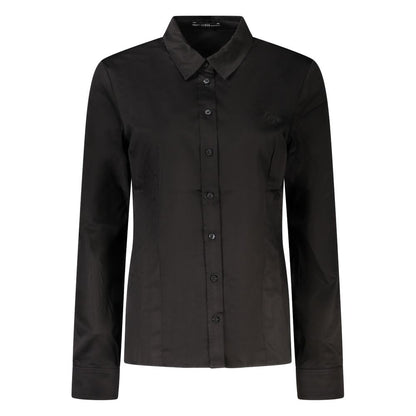 Guess Jeans Black Cotton Women's Shirt - HBPS Beauty & Fashion