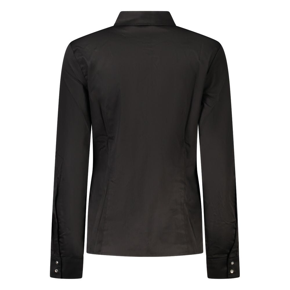 Guess Jeans Black Cotton Women's Shirt - HBPS Beauty & Fashion