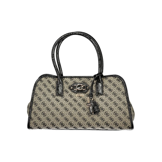 Guess Jeans Black Polyester Handbag - HBPS Beauty & Fashion