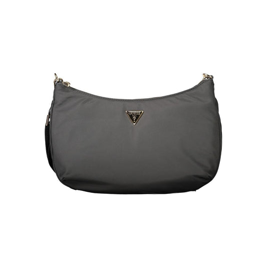 Guess Jeans Black Polyester Women Handbag - HBPS Beauty & Fashion