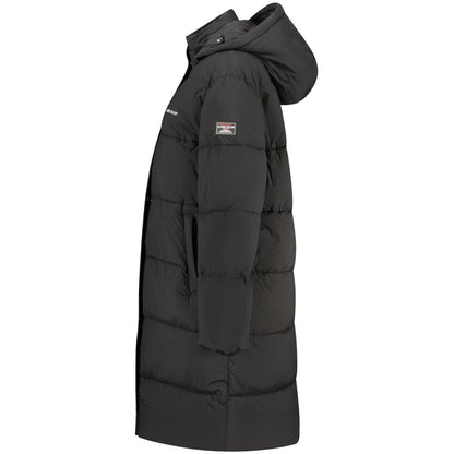 Guess Jeans Black Polyester Women's Jacket - HBPS Beauty & Fashion