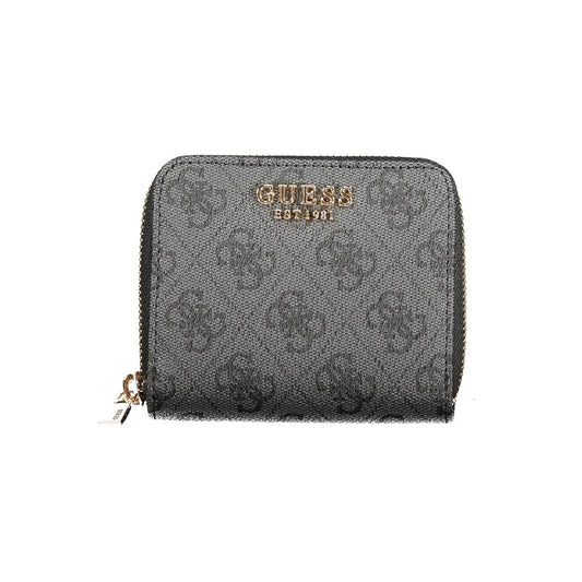 Guess Jeans Black Polyethylene Women Wallet - HBPS Beauty & Fashion