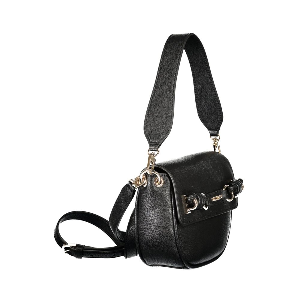 Guess Jeans Black Polyurethane Women Bag - HBPS Beauty & Fashion