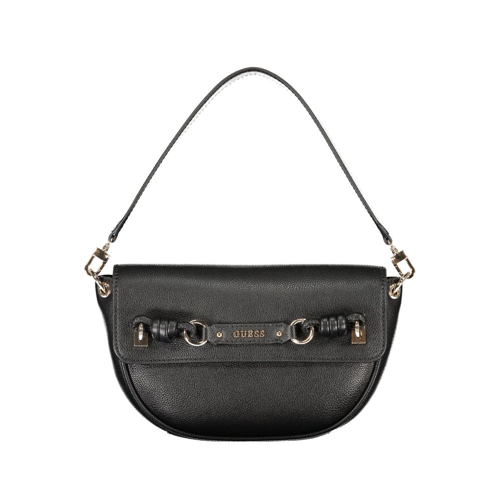 Guess Jeans Black Polyurethane Women Bag - HBPS Beauty & Fashion