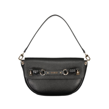 Guess Jeans Black Polyurethane Women Bag - HBPS Beauty & Fashion