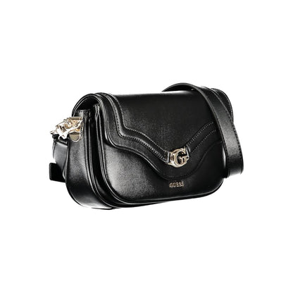 Guess Jeans Black Polyurethane Women Handbag - HBPS Beauty & Fashion
