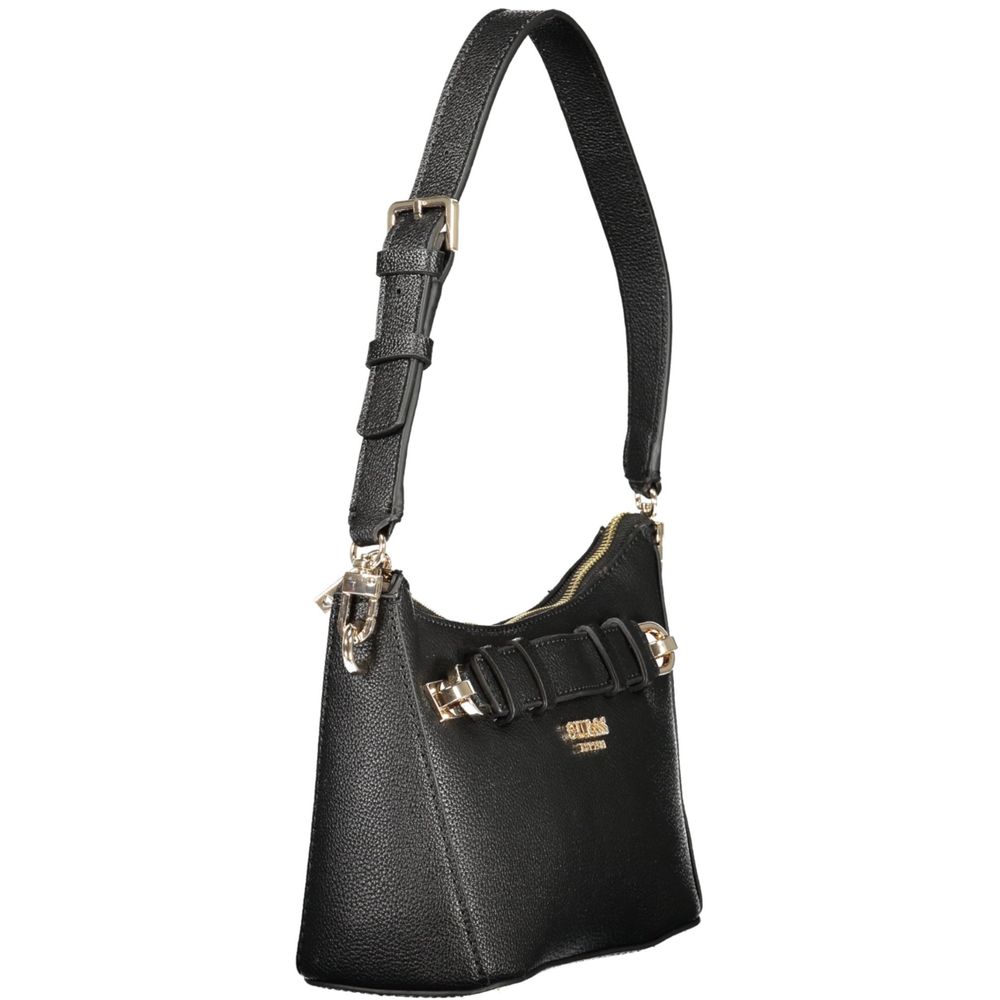 Guess Jeans Black Polyurethane Women Handbag - HBPS Beauty & Fashion