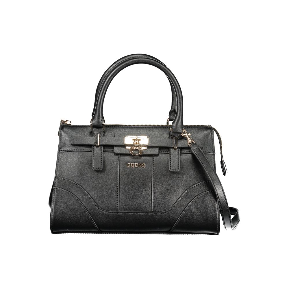 Guess Jeans Black Polyurethane Women Handbag - HBPS Beauty & Fashion