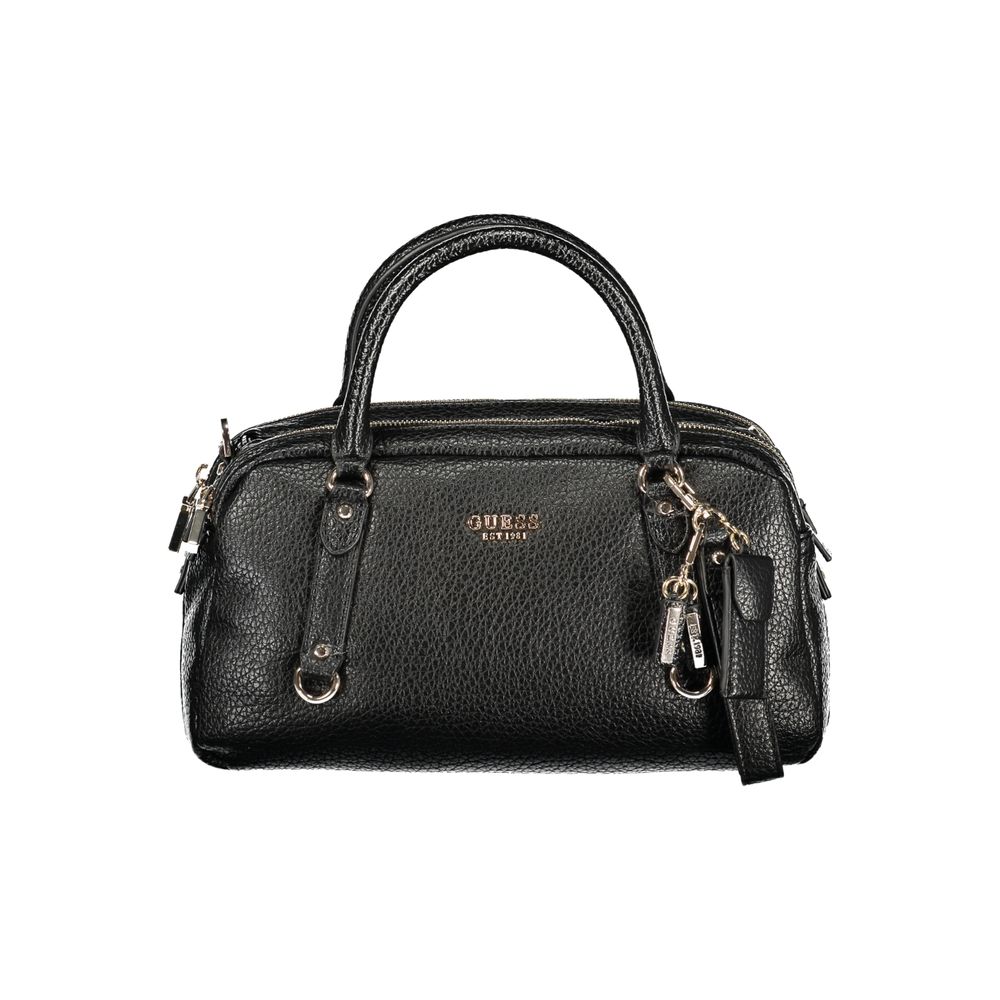 Guess Jeans Black Polyurethane Women Handbag - HBPS Beauty & Fashion