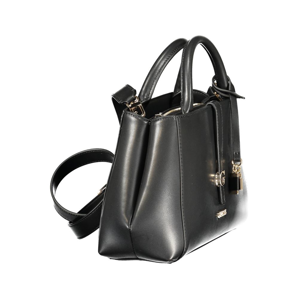 Guess Jeans Black Polyurethane Women Handbag - HBPS Beauty & Fashion