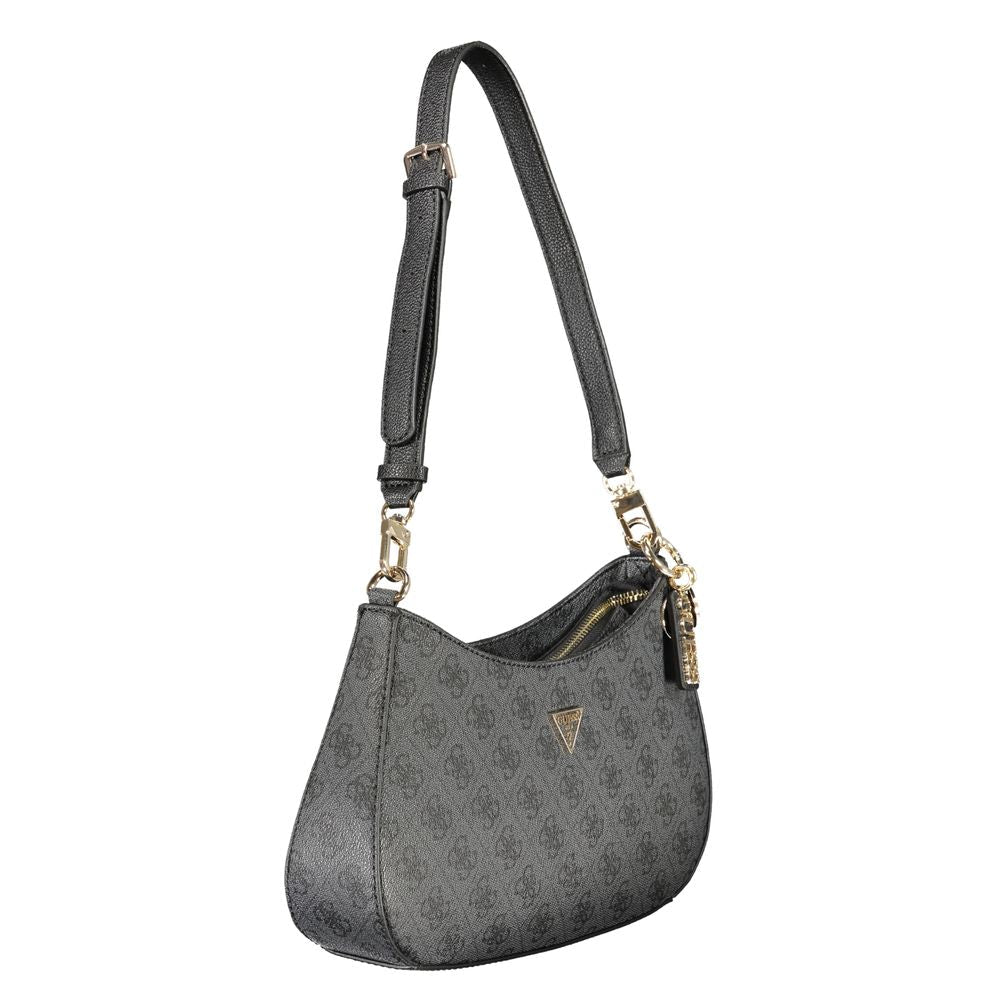 Guess Jeans Black Polyurethane Women Handbag - HBPS Beauty & Fashion