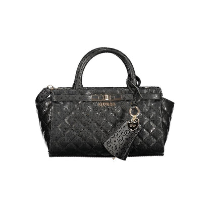 Guess Jeans Black Polyurethane Women Handbag - HBPS Beauty & Fashion