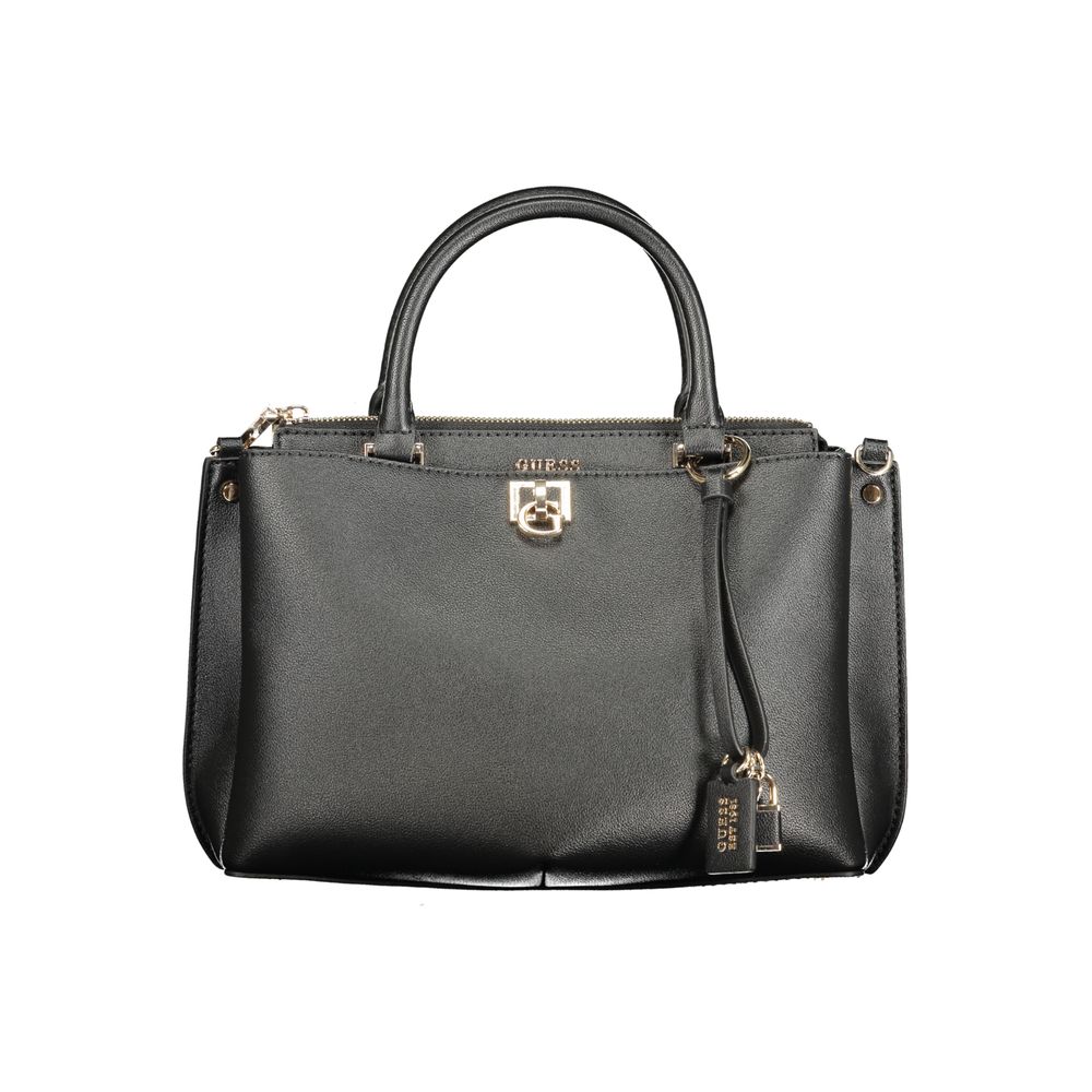 Guess Jeans Black Polyurethane Women Handbag - HBPS Beauty & Fashion