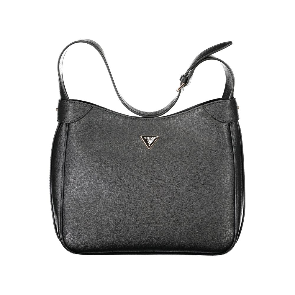 Guess Jeans Black Polyurethane Women Handbag - HBPS Beauty & Fashion
