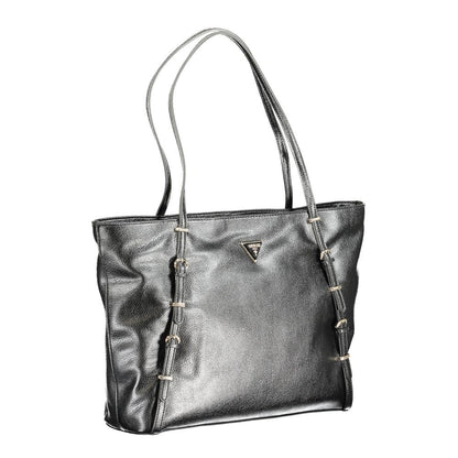 Guess Jeans Black Polyurethane Women Handbag - HBPS Beauty & Fashion