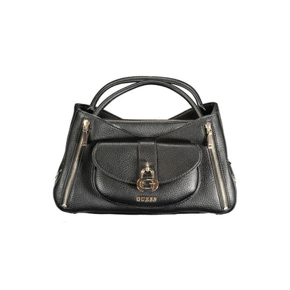 Guess Jeans Black Polyurethane Women Handbag - HBPS Beauty & Fashion