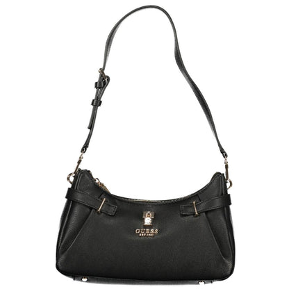 Guess Jeans Black Polyurethane Women Handbag - HBPS Beauty & Fashion