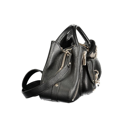 Guess Jeans Black Polyurethane Women Handbag - HBPS Beauty & Fashion