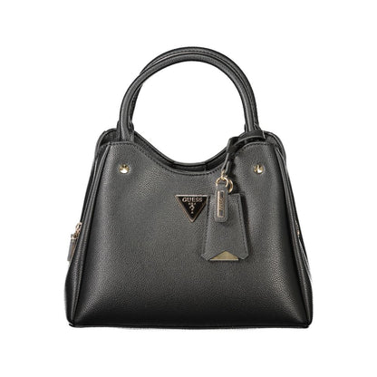 Guess Jeans Black Polyurethane Women Handbag - HBPS Beauty & Fashion