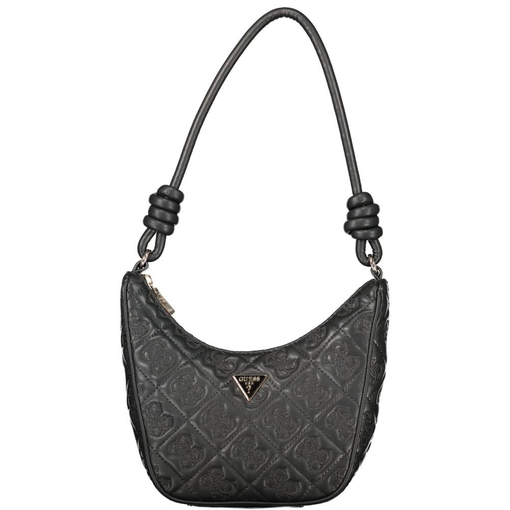 Guess Jeans Black Polyurethane Women Handbag - HBPS Beauty & Fashion