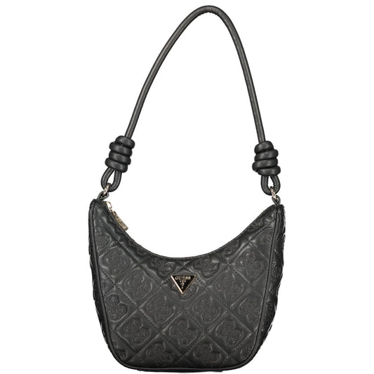 Guess Jeans Black Polyurethane Women Handbag - HBPS Beauty & Fashion
