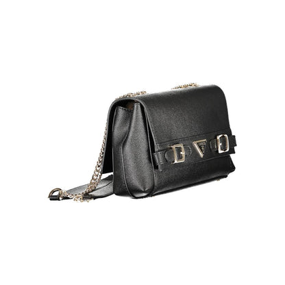 Guess Jeans Black Polyurethane Women Handbag - HBPS Beauty & Fashion