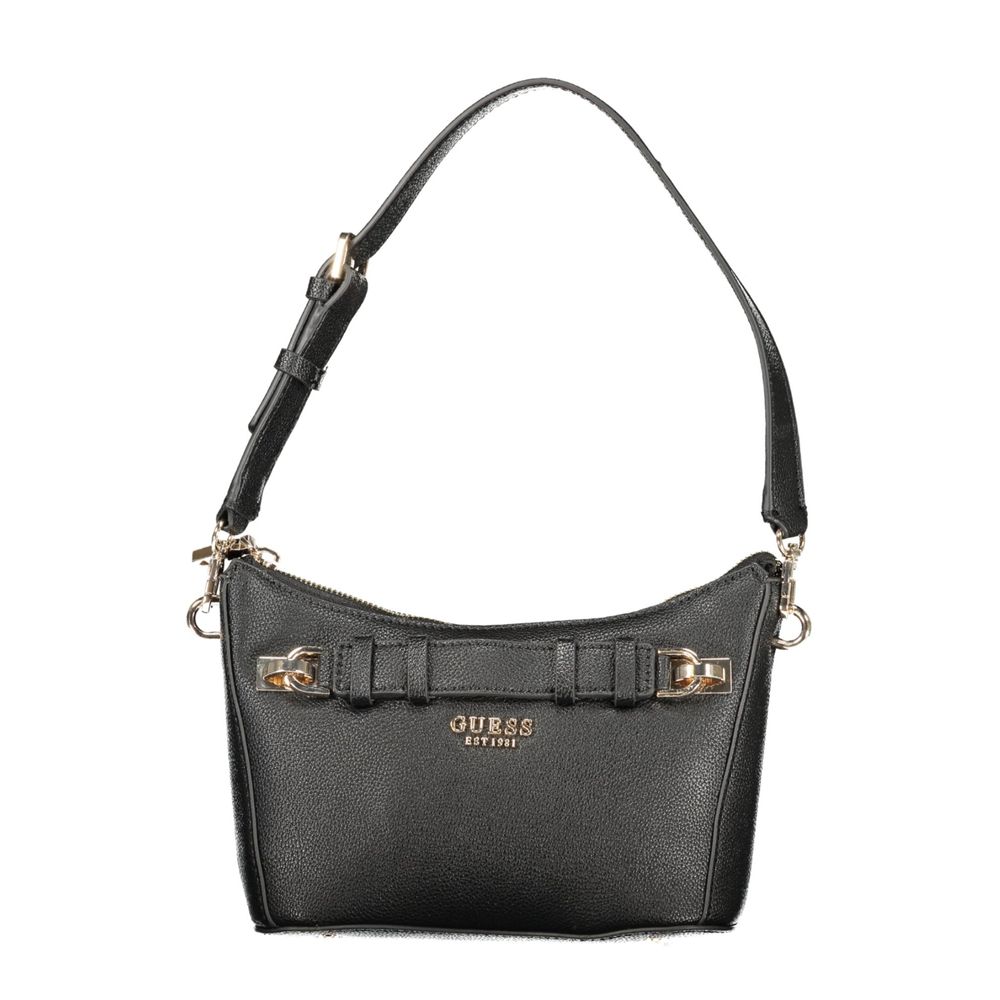 Guess Jeans Black Polyurethane Women Handbag - HBPS Beauty & Fashion