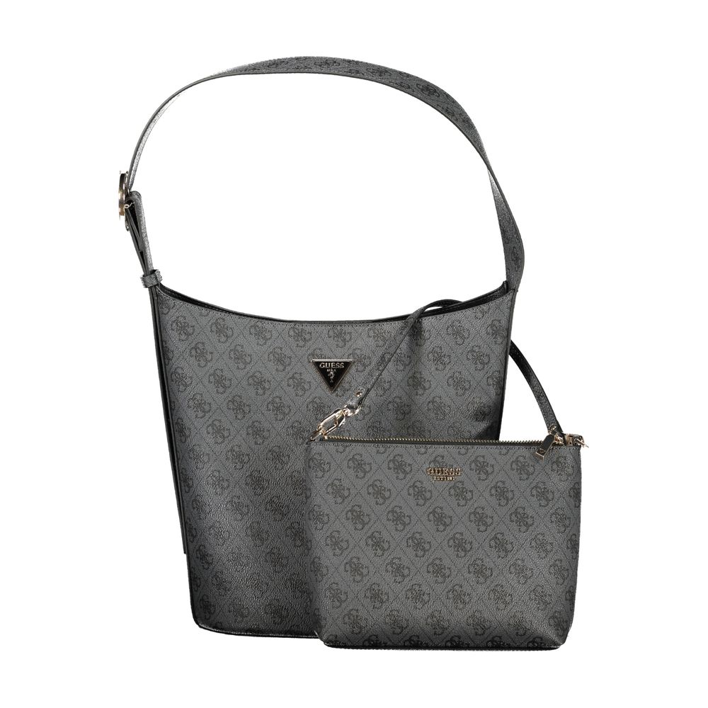 Guess Jeans Black Polyurethane Women Handbag - HBPS Beauty & Fashion