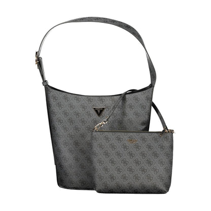 Guess Jeans Black Polyurethane Women Handbag - HBPS Beauty & Fashion