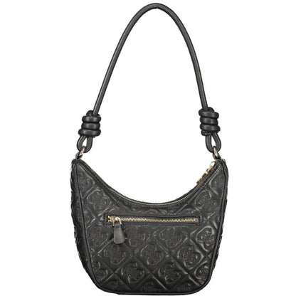 Guess Jeans Black Polyurethane Women Handbag - HBPS Beauty & Fashion