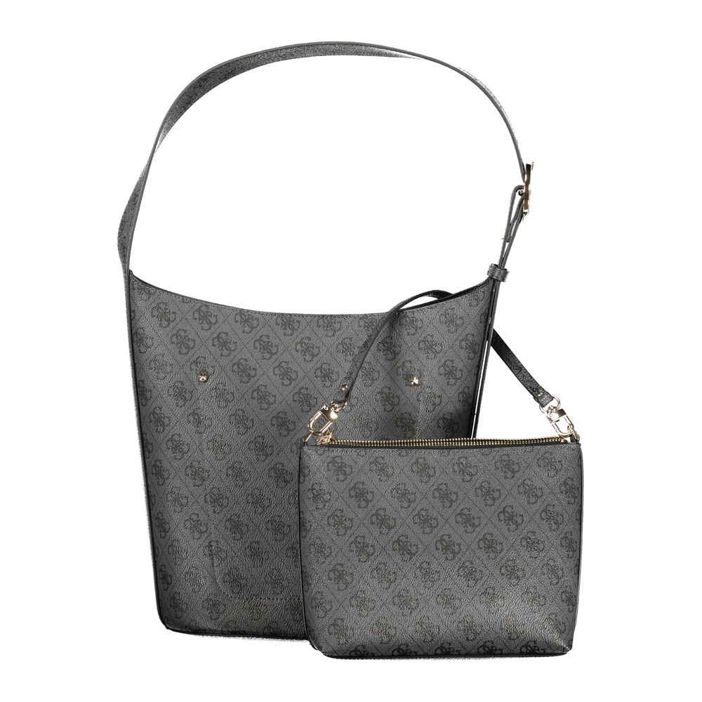 Guess Jeans Black Polyurethane Women Handbag - HBPS Beauty & Fashion