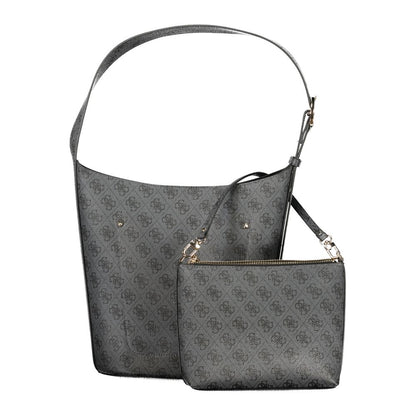 Guess Jeans Black Polyurethane Women Handbag - HBPS Beauty & Fashion
