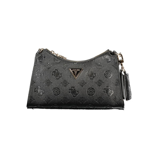 Guess Jeans Black Polyurethane Women Handbag - HBPS Beauty & Fashion