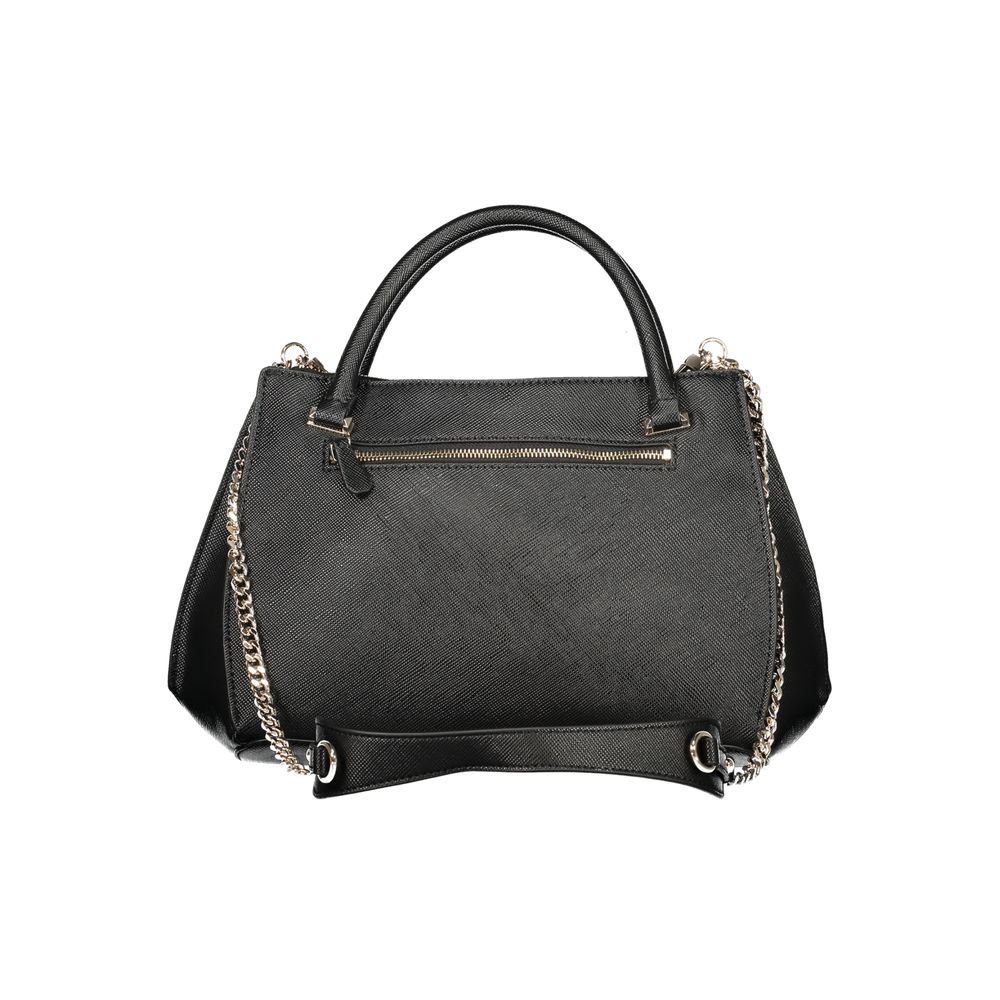 Guess Jeans Black Polyurethane Women Handbag - HBPS Beauty & Fashion