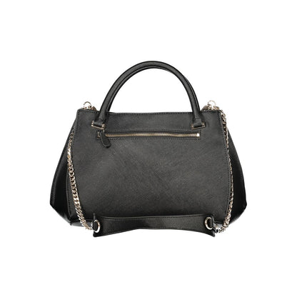 Guess Jeans Black Polyurethane Women Handbag - HBPS Beauty & Fashion