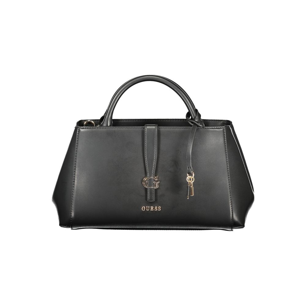 Guess Jeans Black Polyurethane Women Handbag - HBPS Beauty & Fashion