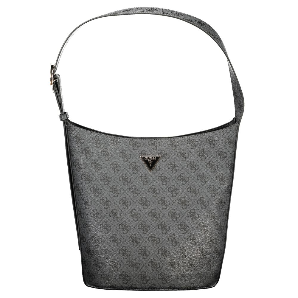 Guess Jeans Black Polyurethane Women Handbag - HBPS Beauty & Fashion