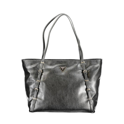 Guess Jeans Black Polyurethane Women Handbag - HBPS Beauty & Fashion