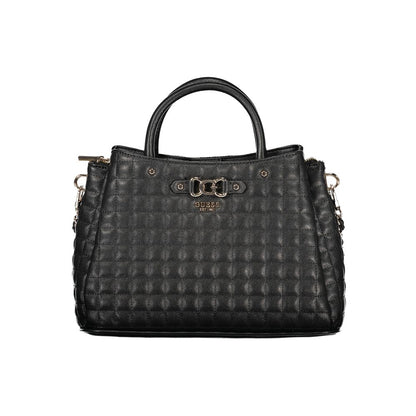 Guess Jeans Black Polyurethane Women Handbag - HBPS Beauty & Fashion