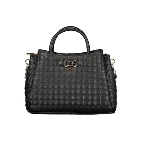 Guess Jeans Black Polyurethane Women Handbag - HBPS Beauty & Fashion