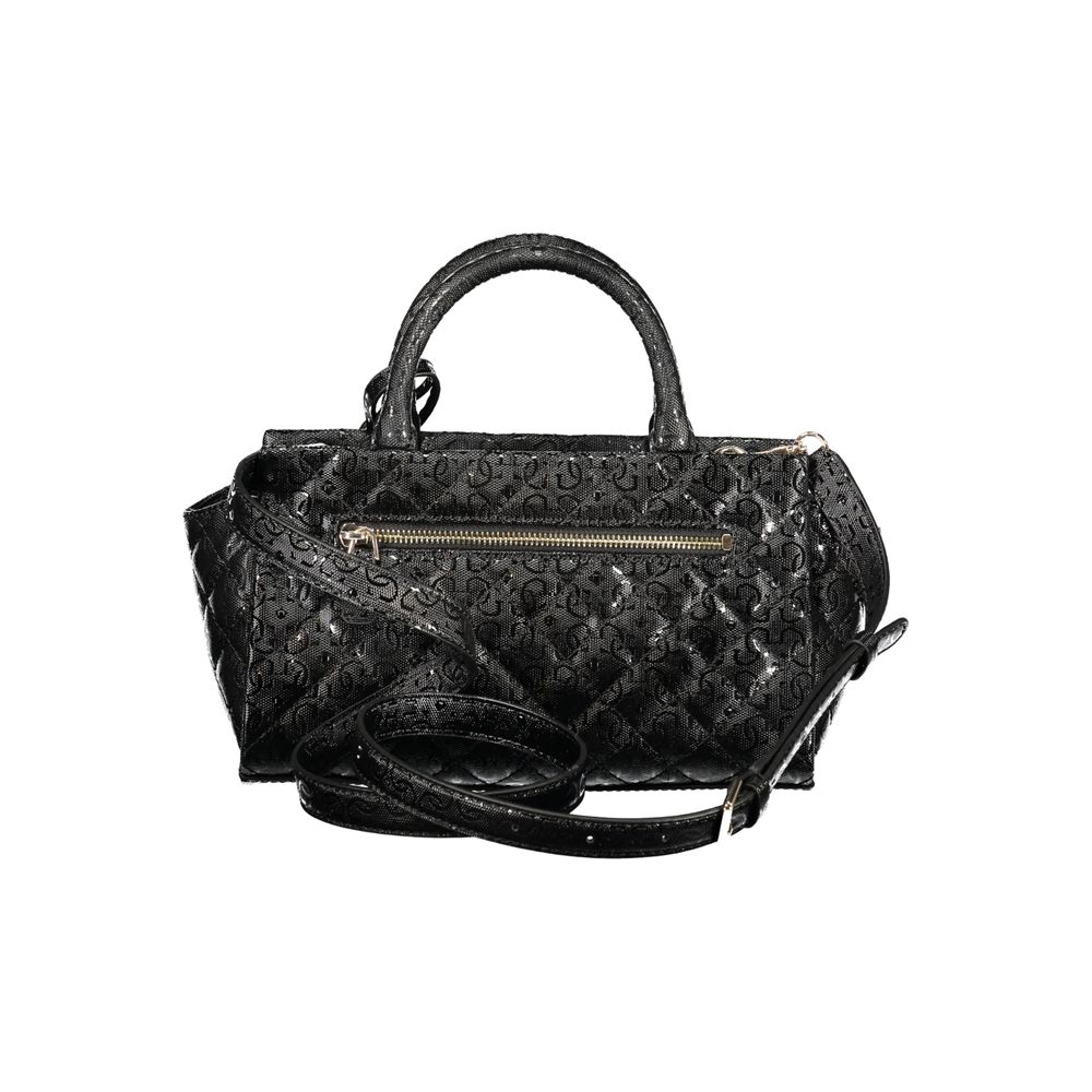 Guess Jeans Black Polyurethane Women Handbag - HBPS Beauty & Fashion