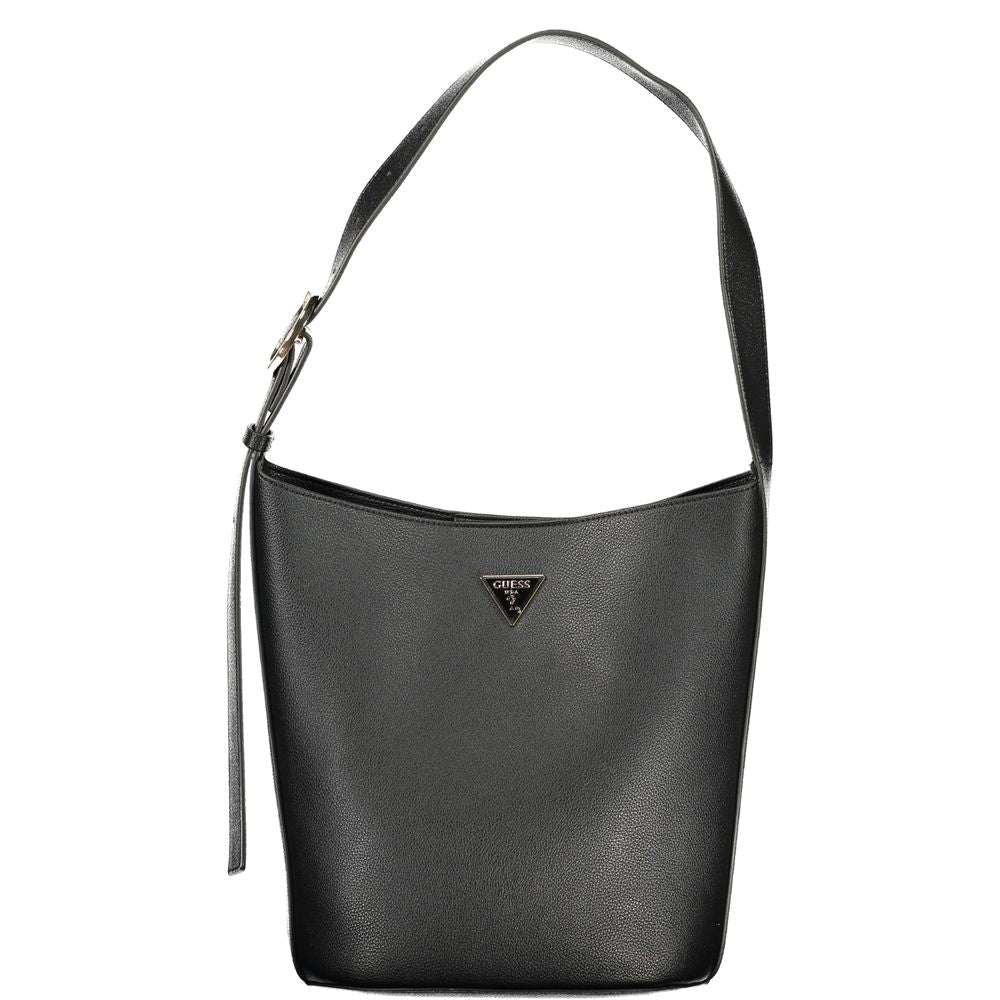 Guess Jeans Black Polyurethane Women Handbag - HBPS Beauty & Fashion