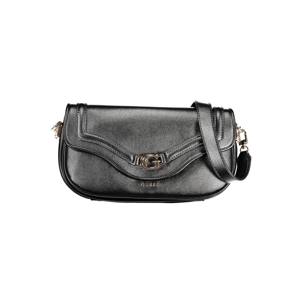 Guess Jeans Black Polyurethane Women Handbag - HBPS Beauty & Fashion