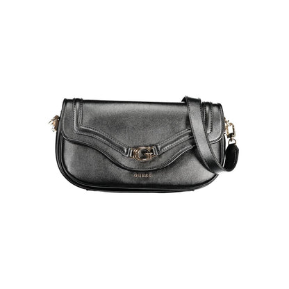 Guess Jeans Black Polyurethane Women Handbag - HBPS Beauty & Fashion