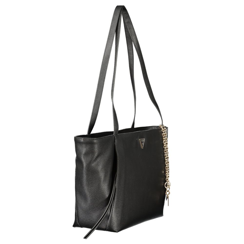 Guess Jeans Black Polyurethane Women's Bag - HBPS Beauty & Fashion