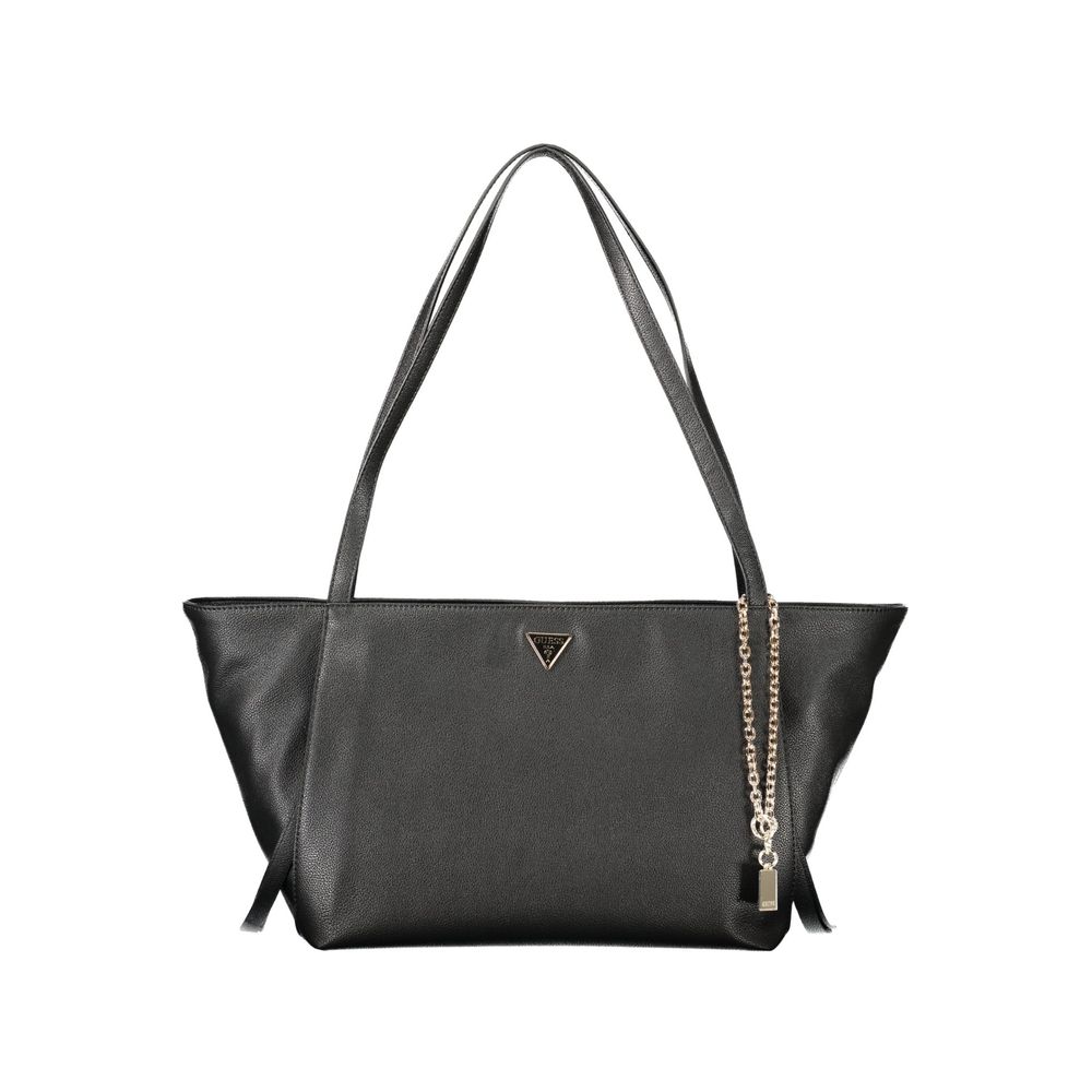 Guess Jeans Black Polyurethane Women's Bag - HBPS Beauty & Fashion