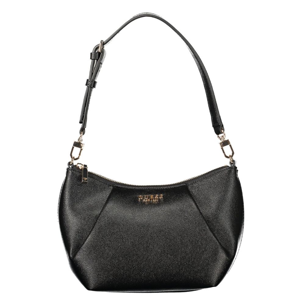 Guess Jeans Black Polyurethane Women's Bag - HBPS Beauty & Fashion