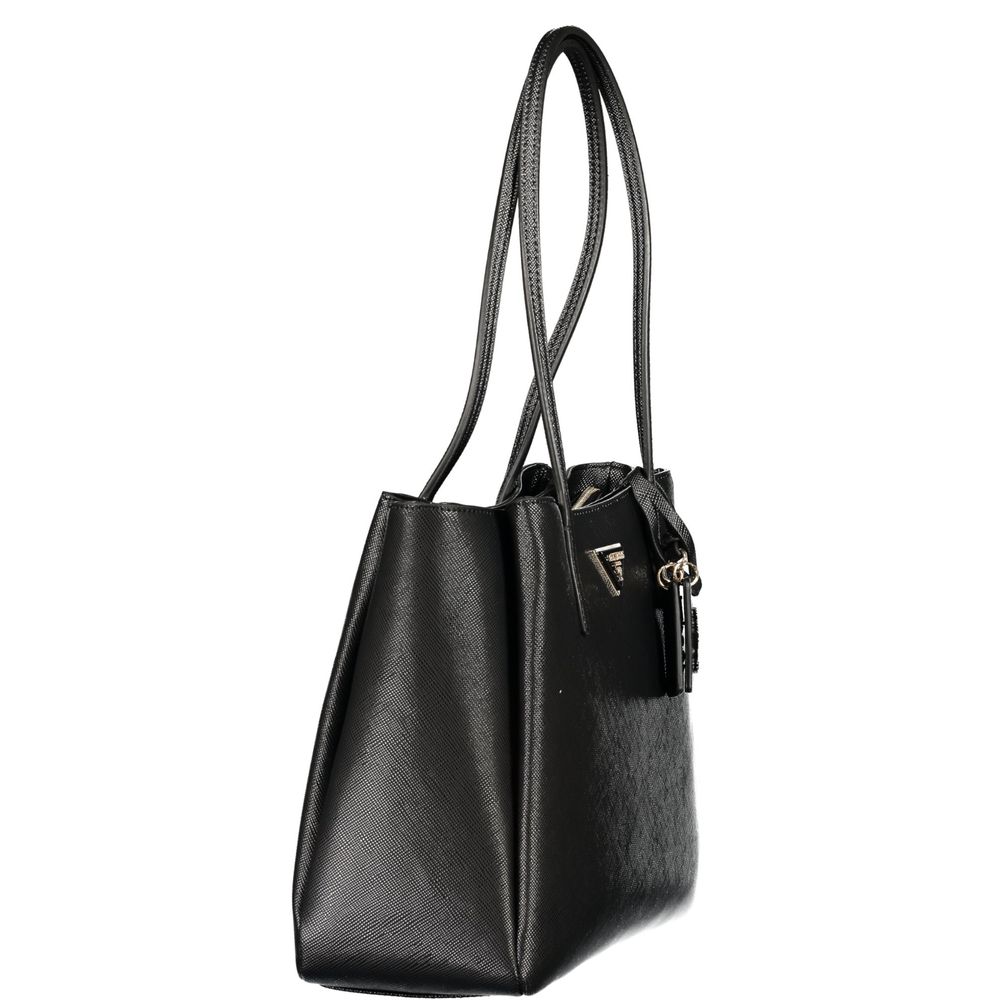 Guess Jeans Black Polyurethane Women's Bag - HBPS Beauty & Fashion